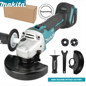 Makita DGA504 Brushless 125mm Angle Grinder, Cutting and Grinding for Metal Fabrication and Construction, Cordless Tool with ADT and XPT Protection