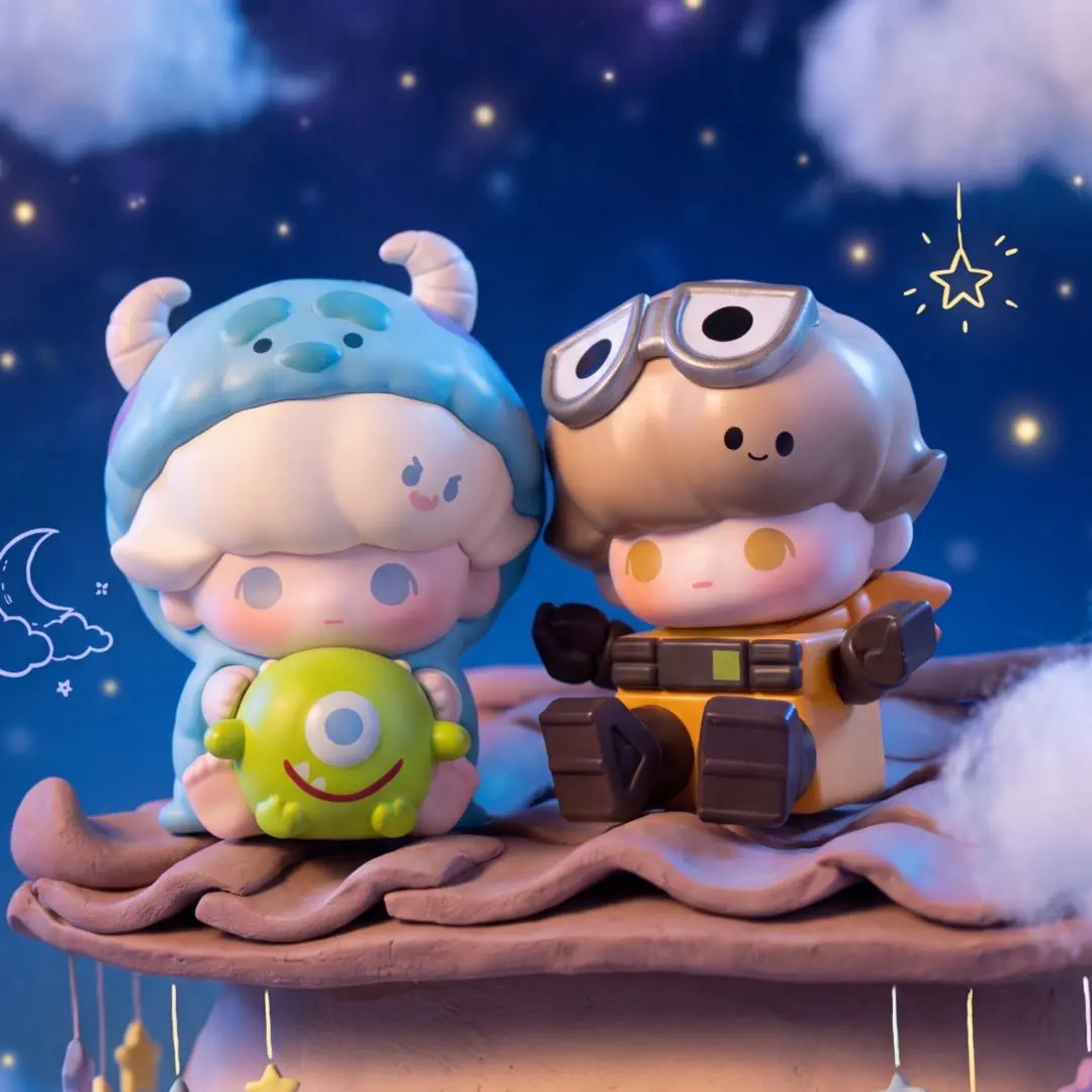 DIM-OO WO-RLD X PIX-AR Series Blind Box Mini Collectible Figures