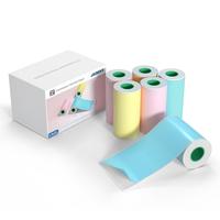 6 Roll Color Sticker Paper