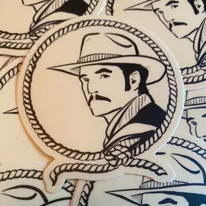 Agent Whiskey - Pedro Pascal - sticker