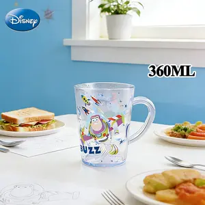 Disney Toy Story Buzz Lightyear Alien Mouthwash Cup, Cute Cartoon Mug, Durable Shatterproof Plastic, Perfect for Travel & Gifts, Home