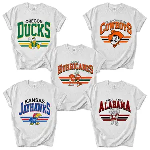 Vintage College Football T-Shirt, University Sports Graphic Tee, Classic Game Day Shirt, Unisex Cotton Fan Top, Retro Sportswear