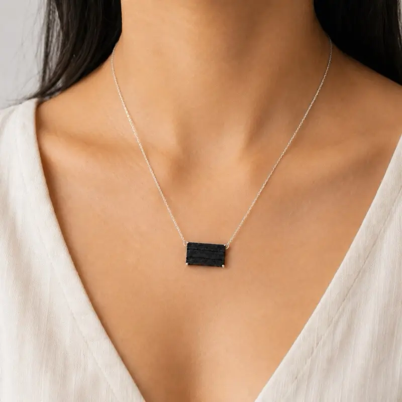 Black Tourmaline Necklace