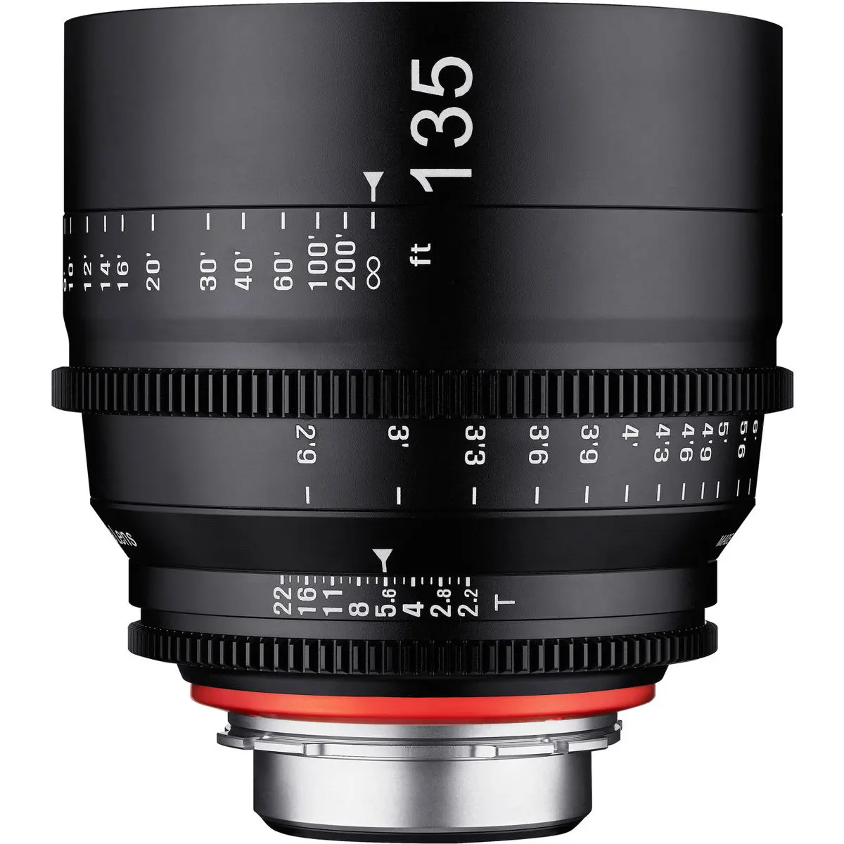 Rokinon XEEN 135mm T2.2 Pro Cine Lens for Canon EF, Durable