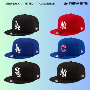 New Era 9FIFTY MLB Snapback Baseball Caps – NY Yankees, LA Dodgers, Atlanta Braves, Chicago Cubs, St. Louis Cardinals, Cincinnati Reds, Cleveland Guardians & Washington Nationals Adjustable Hat, Premium Streetwear Sports Fashion for Men Women