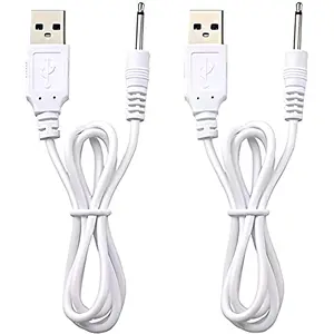 (2 Pack) Fast Replacement USB | DC Charger Cord - 2 Ft - 2.5mm (2 Pack) Fast Replacement USB | DC Charger Cord - 2 Ft - 2.5mm