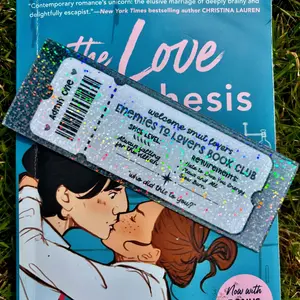 Enemies to Lovers Book Club Cardstock Bookmark