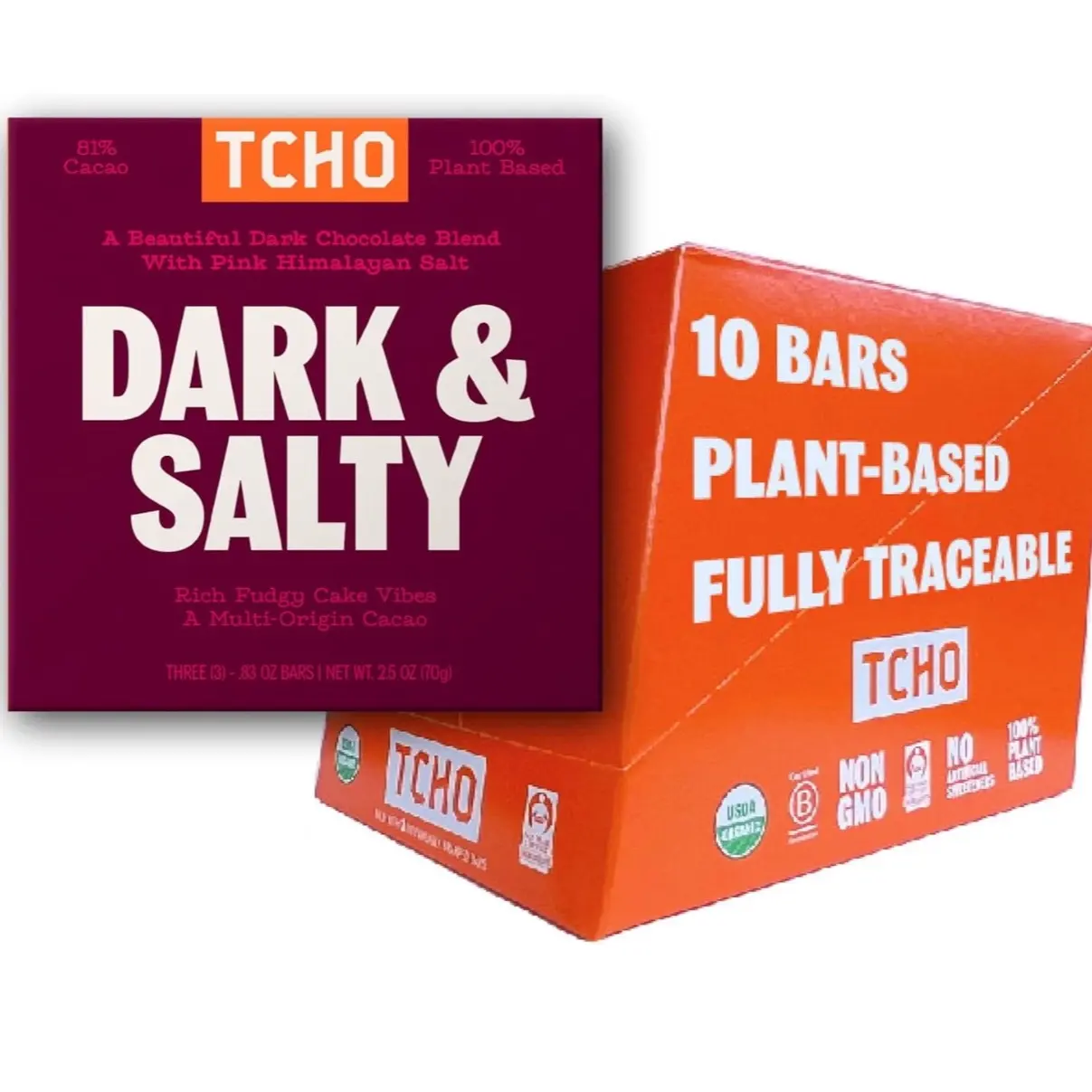 Tcho Bar Chocolate Dark Salt