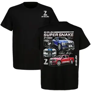 Shelby Super Snake F-150 Tee, Muscle Car Ford Tshirt, Car Lover Tshirt, Full Size, Full Color