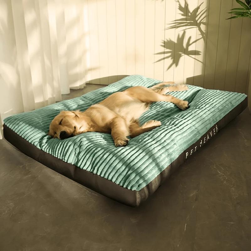47-Inch/XXL Orthopedic Dog Bed, Foldable Pet Lounge Chair With Removable Washable Cover - Polyester Fiber, Suitable For Large Dog Breeds, Comfortable Sleep, All-Season Use, Extra-Large Dog Mattress Bedding Apartment