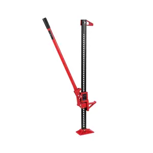 High Lift Recovery Jack, 6000 Lb Heavy Duty Off-Road Bumper Jack, 60'' Lifting Height Multi-Purpose Utility Farm Lifter for Truck SUV, Trailer & Vehicle Rescue