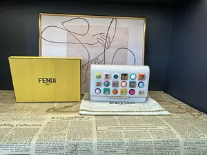 Pre-owned FENDI Studded Chain Bag – Date Code 0189 – Size 19cm x 13cm x 5cm