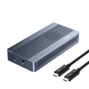 ACASIS 40Gbps M.2 NVMe SSD Enclosure with Cooling Fan, TBU 405 Pro for M1 M2 Pro/Max, Compatible with USB4/3.2/3.1/3.0/2.0, Support SSD Size 2280 B+M M-Key (TBU405 PRO)