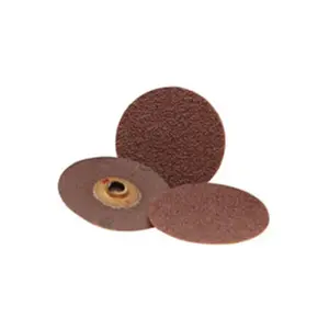 3M Abrasive 405-051144-22406 3 in. Roloc Coated Quick Change Disc - White Button