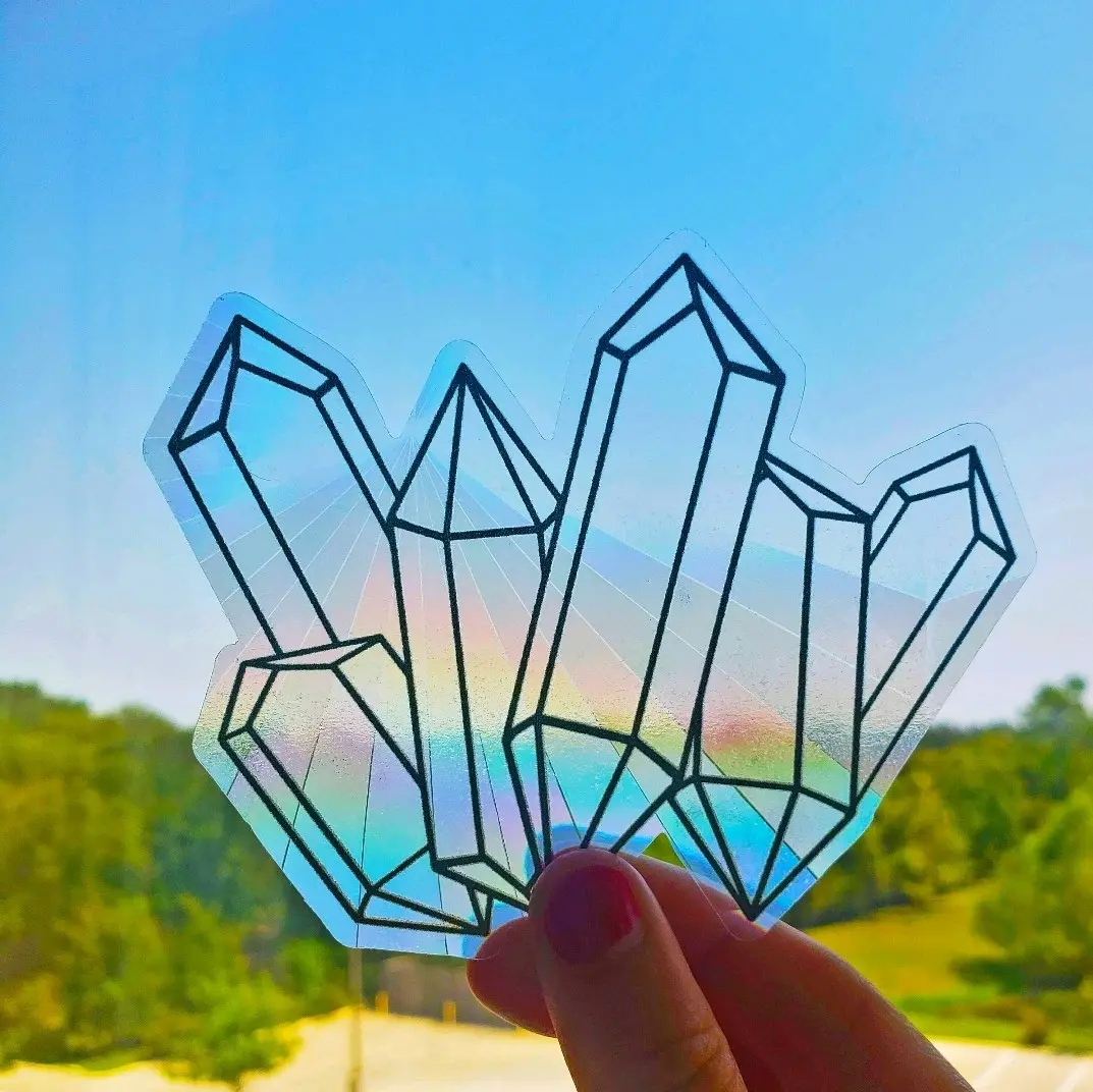 Sun catcher window sticker
