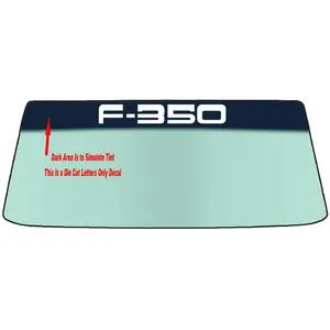 FOR FORD F-350 CUSTOM WINDSHIELD BANNER GRAPHIC DECAL/STICKER