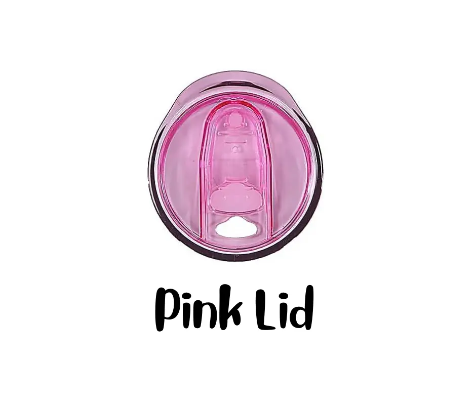 Pink Lid for 20 oz Tumblers - Perfect for your Drinks - Drinkware, Bottle, Beverage, Stylish