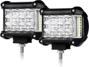 4" Side Shooter LED Pods 19W 2Pcs LED Light Bar Off Road Light Pods with 19pcs * 1w Led Chips Spot Flood Combom Beam (Pack of 2)