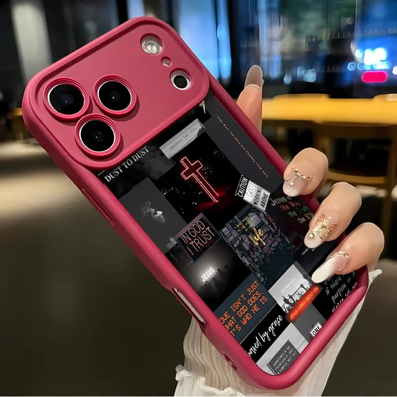 Wine red-Creative Pattern