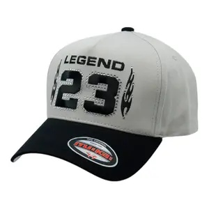 MUKA Legend 23 Stone Snapback Hat (Lt.Grey/Blk) – S4506