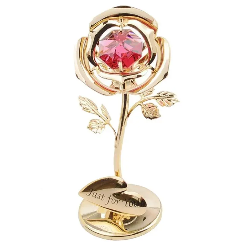 Roses With Diamonds Qixi Valentine's Day Gifts For Wives And Lovers Home Crafts Decorations