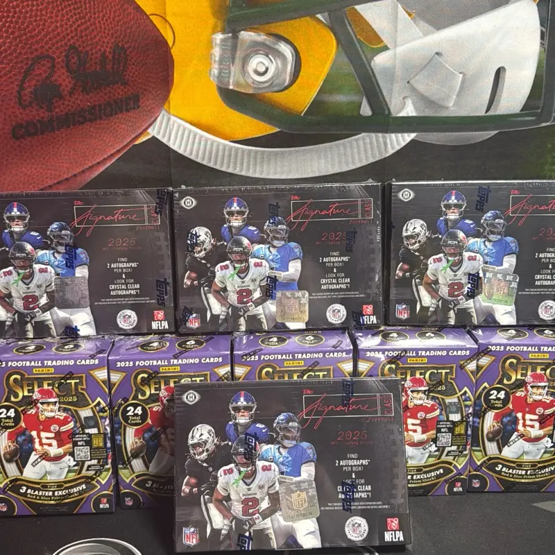 Break #140 4 Signature Class Hobby (8 Autos) , 5 Select Blasters PYT