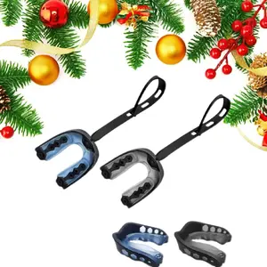 Football Mouth Guard, 2 Counts/set Durable Sports Mouth Guard, Mouth Protector For Boxing, Taekwondo, MMA and Basketball