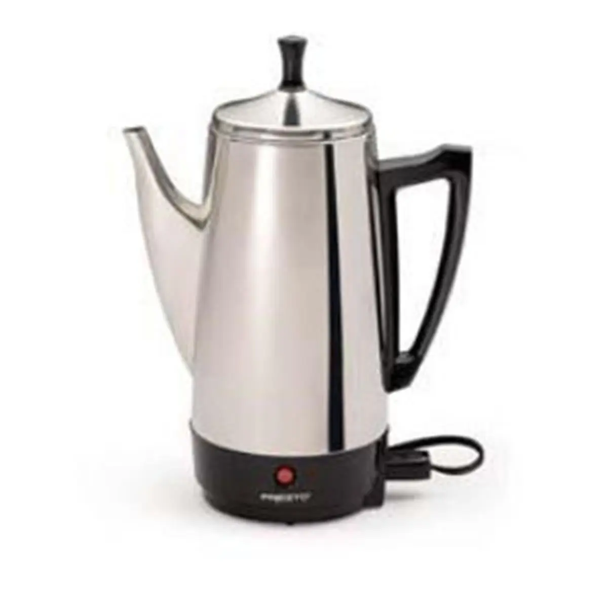 National Presto Industries  12 Cup Stainless Steel Coffee Maker, Filter, Traditional