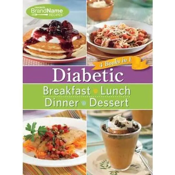 USED-Diabetic - 4 Books in 1 : Breakfast, Lunch, Dinner, Desserts by Publications International Ltd. (Unknown)