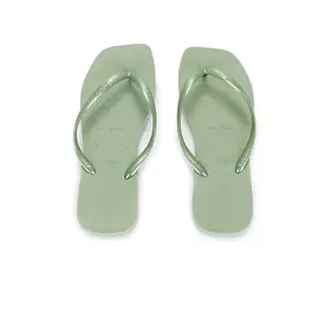 Havaianas Slim Square Sandal in Smoke Green
