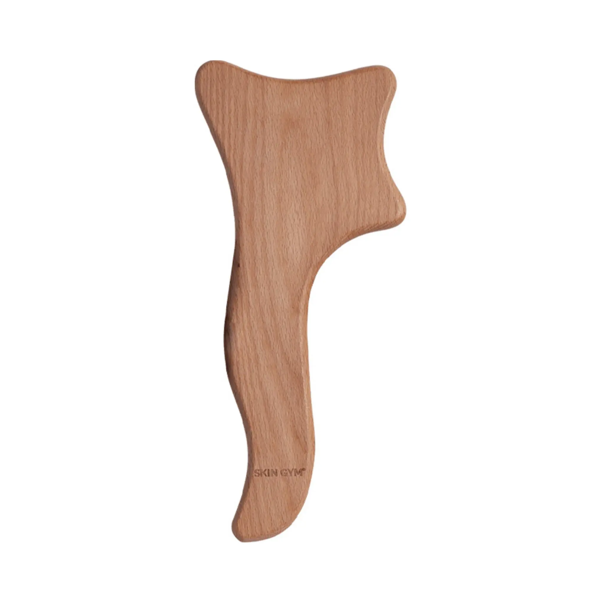 Skin Gym Sculpt Body Massage Tool 100% Natural Wood Gua Sha Tool for Muscle Relief & Smooth Skin Toning