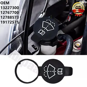 2x Windshield Wiper Washer Fluid Reservoir Bottle Cap Cover 13227300 for Chevrolet