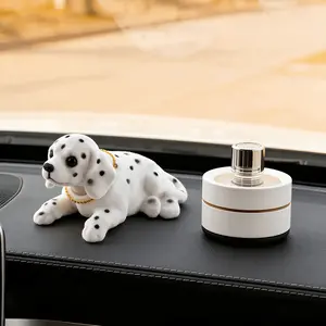 Cute Feng Shui Money Attracting Resin Dog Figurine, Car Decor, Living Room, Bedroom, Outdoor Camping, Dog Lover Gift