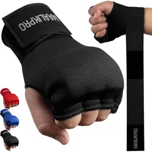 Gel Padded Gel Inner Boxing Hand Wraps with Long Wrist Wrap for Men & Women, Suitable for Boxing, MMA, Muay Thai and Martial Arts Training