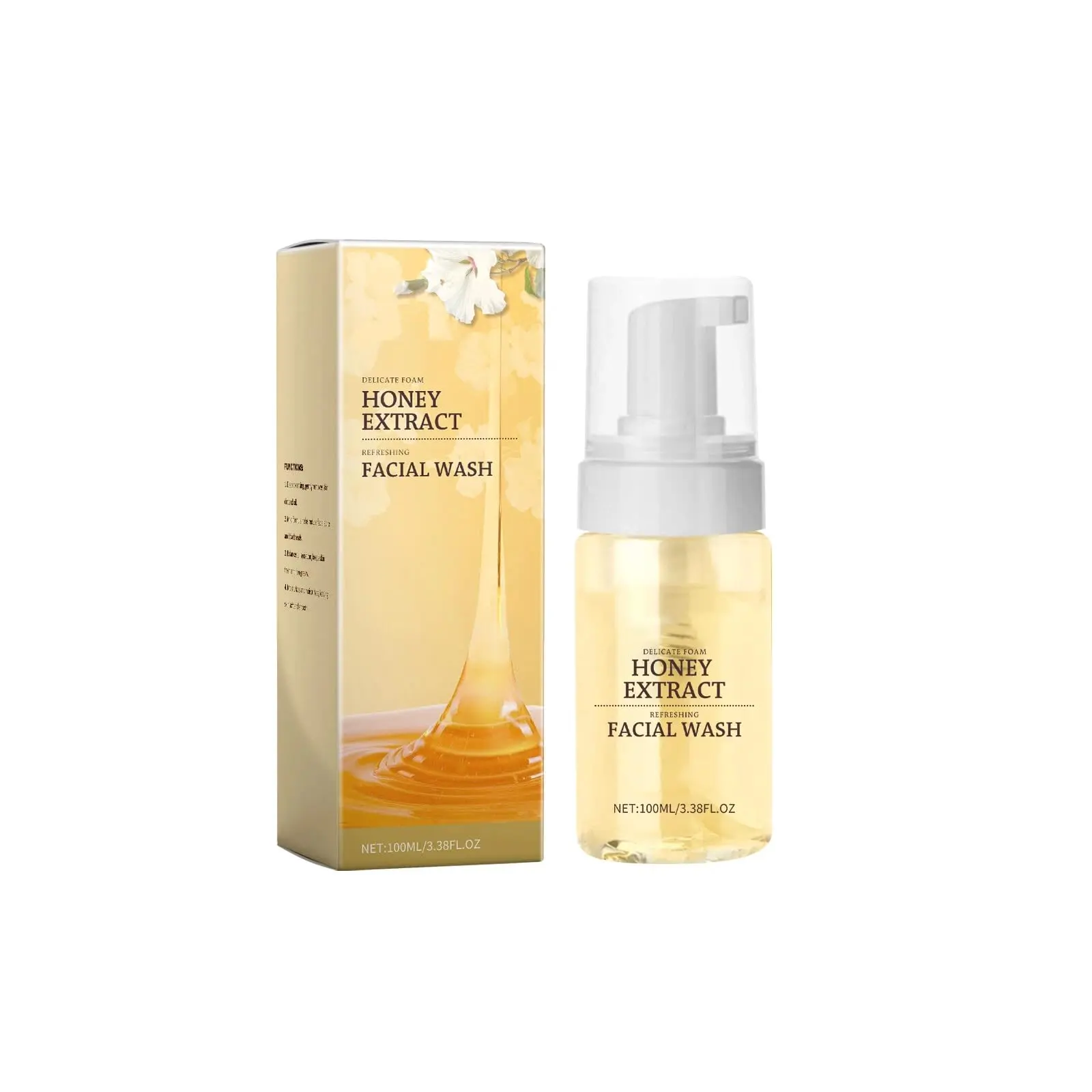 HONEE Honey Face Wash - Gentle Foaming Cleanser Oil Control Daily Use 1 Pack