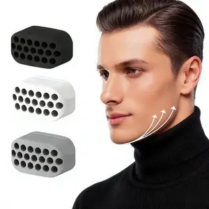 Silicone Jawline Exerciser 6-Pack Facial Muscle Training Ball for Home Gym Valentine's Day Gift Safe High-Quality Portable Design