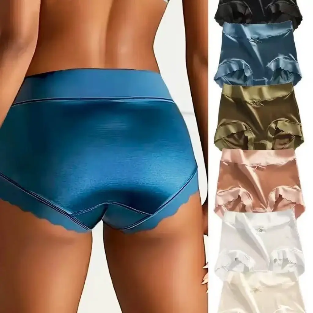 24pcs Comfy Chic Colorblock Briefs - Control Panties with Breathable Stretchy Fabric, Soft Intimates for Women's Lingerie & Underwear - Everyday Essential for Comfort and Confidence