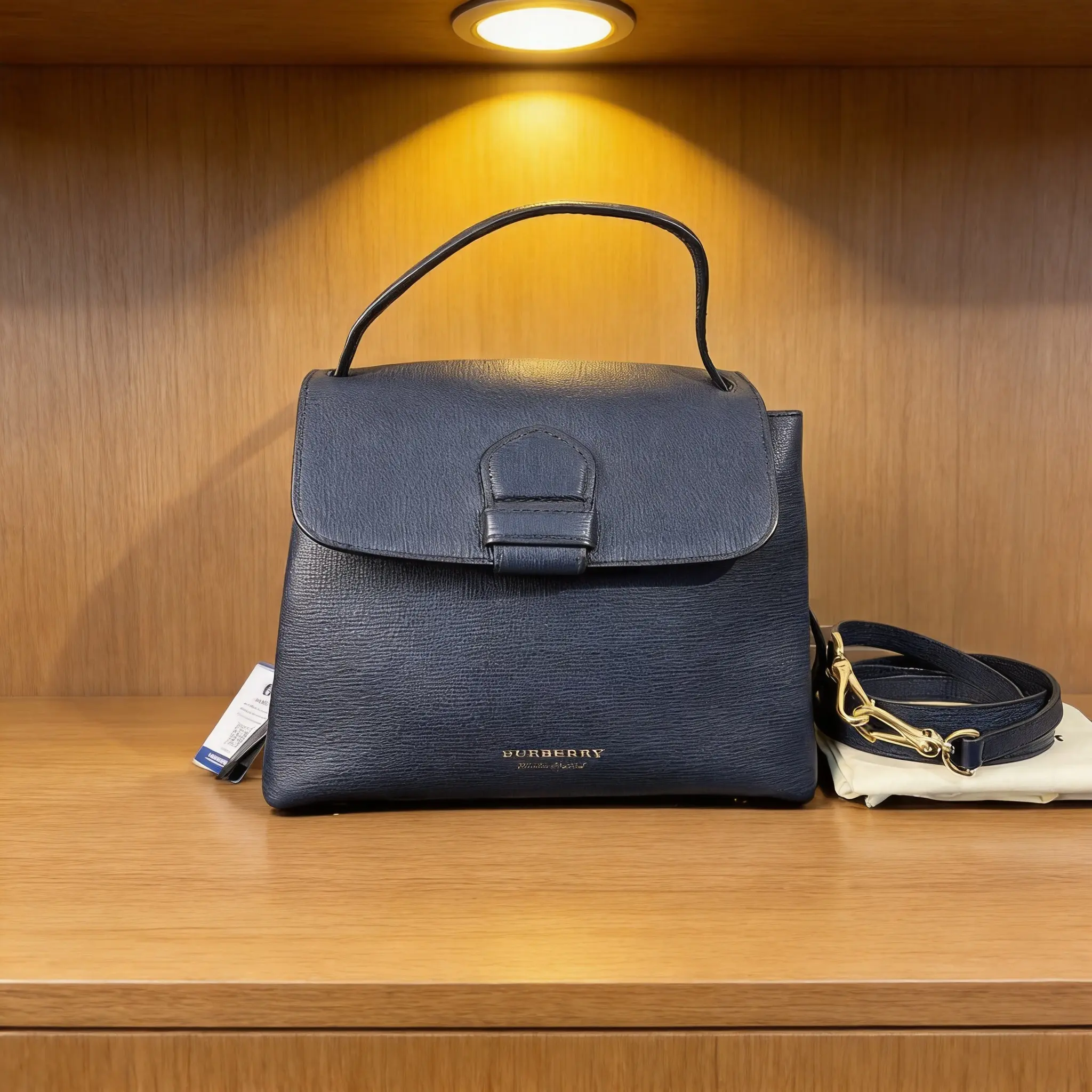 Pre-owned BURBERRY Leather Shoulder Bag D0521635183