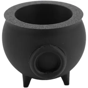 Cauldron Tea Light Holder Aromatherapy Diffuser Candle Jar for Holiday Themed Decoration Desktop Ornament