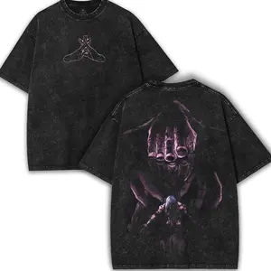 Mahito x Jujutsu Kaisen Oversized Tee, Cursed Spirit Form + Graphic Back Art, Anime Drop for True Fans 8