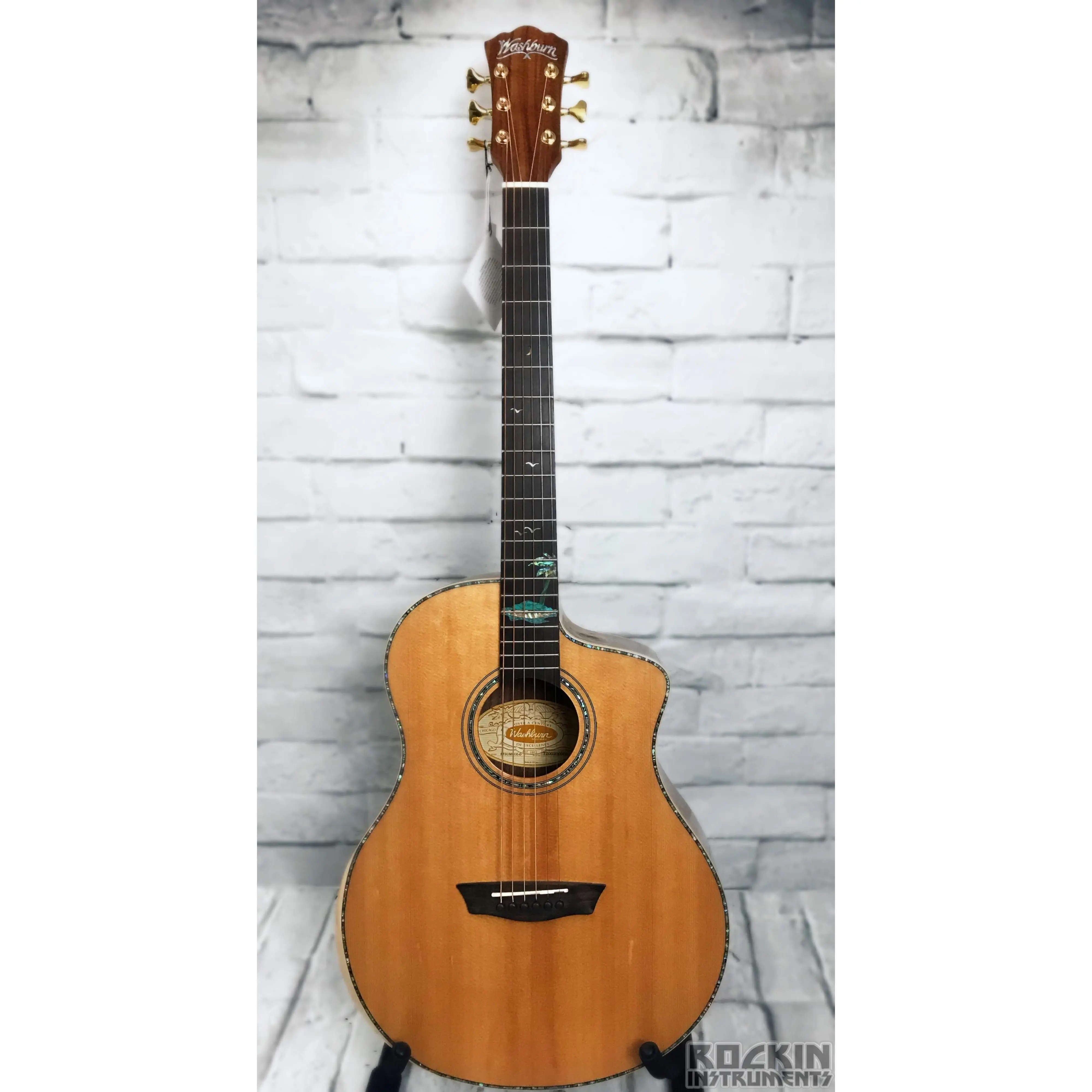 Washburn Bella Tono Allure SC56S Acoustic-Electric Guitar