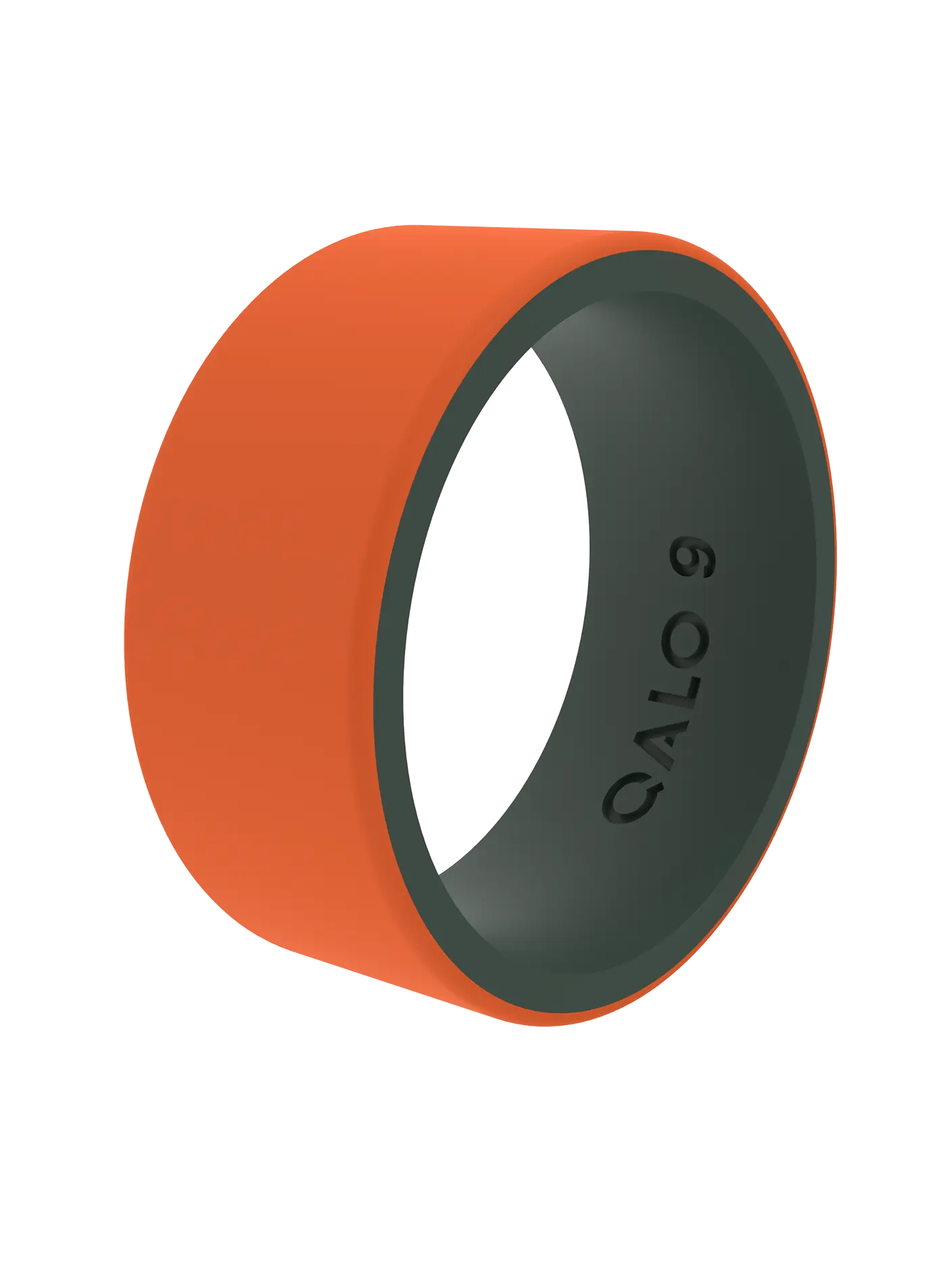 Men's Eva Shockey Strata 100% Liquid Silicone Ring - Double Design, High Profile, Silicone-Based Construction, 100% Silicone Rings, Double Silicone Rings