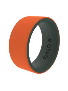 Men's Eva Shockey Strata 100% Liquid Silicone Ring - Double Design, High Profile, Silicone-Based Construction, 100% Silicone Rings, Double Silicone Rings