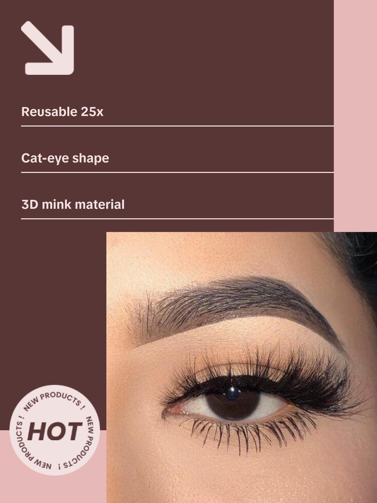 Lyss | 3D Mink Strip Lashes