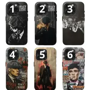 Tommy Shelby The Immortal Man Phone Case, Peaky Birmingham Phone Case, Murphy Show 17 Air Pro Max