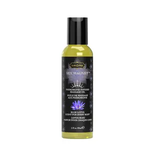 Pheromone Massage Oil Blue Lotus Scent