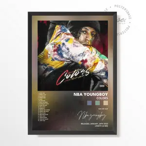 DICH - nbayoungboyColorsposter Poster - Unframed #226
