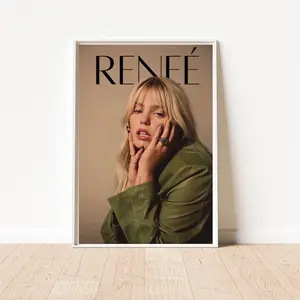 Renee Rapp Poster, Music Wall Art, Renee Rapp Snow Angel Print