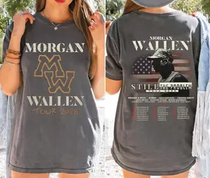 Wallen Double Sided Shirt, Still The Problem Tour 2026, Wallen Country Music, Wallen Fan Gift, Young Hoodie Sweatshirt