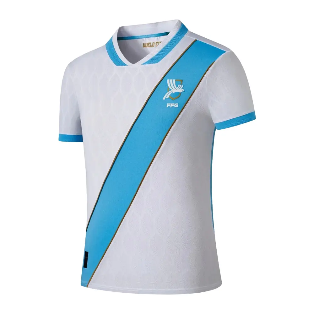 2026 Guatemala Home Short Sleeve Jersey National Team Soccer Jersey Fans Version White